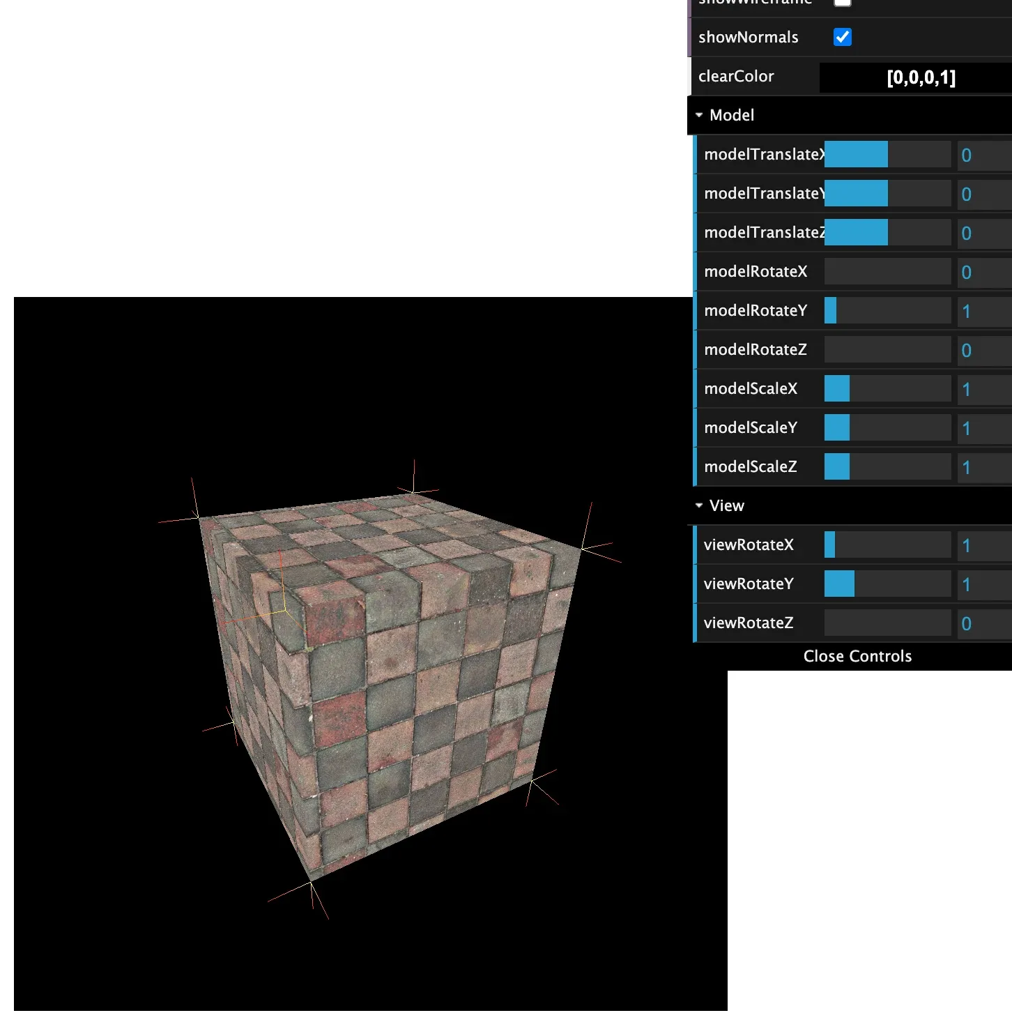 webgpu를 이용해서 만든 간단한 cube 랜더