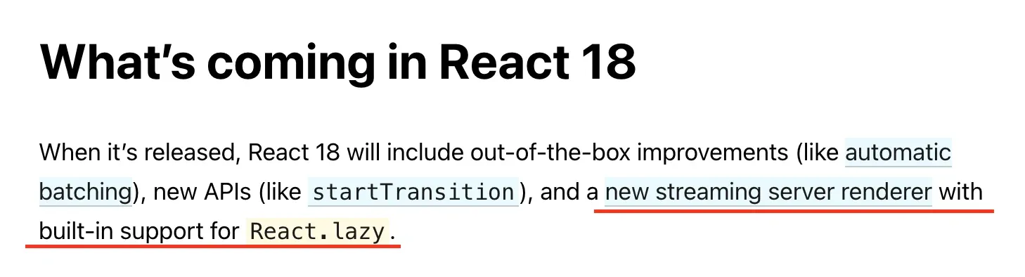 https://reactjs.org/blog/2021/06/08/the-plan-for-react-18.html