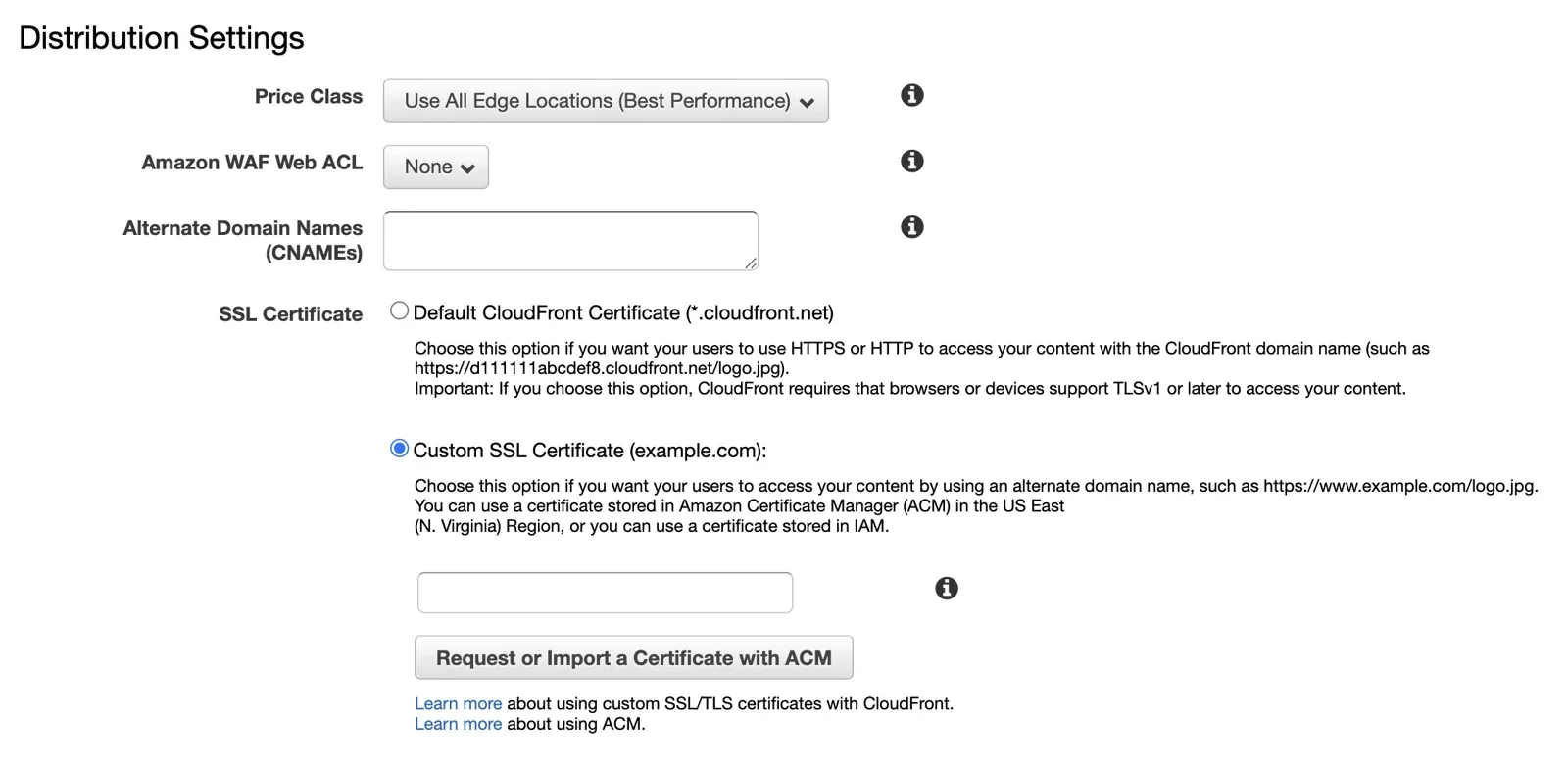 ssl certification도 만들어 붙여야 함 저 request or 머시기 누르면 만드는 곳으로 감